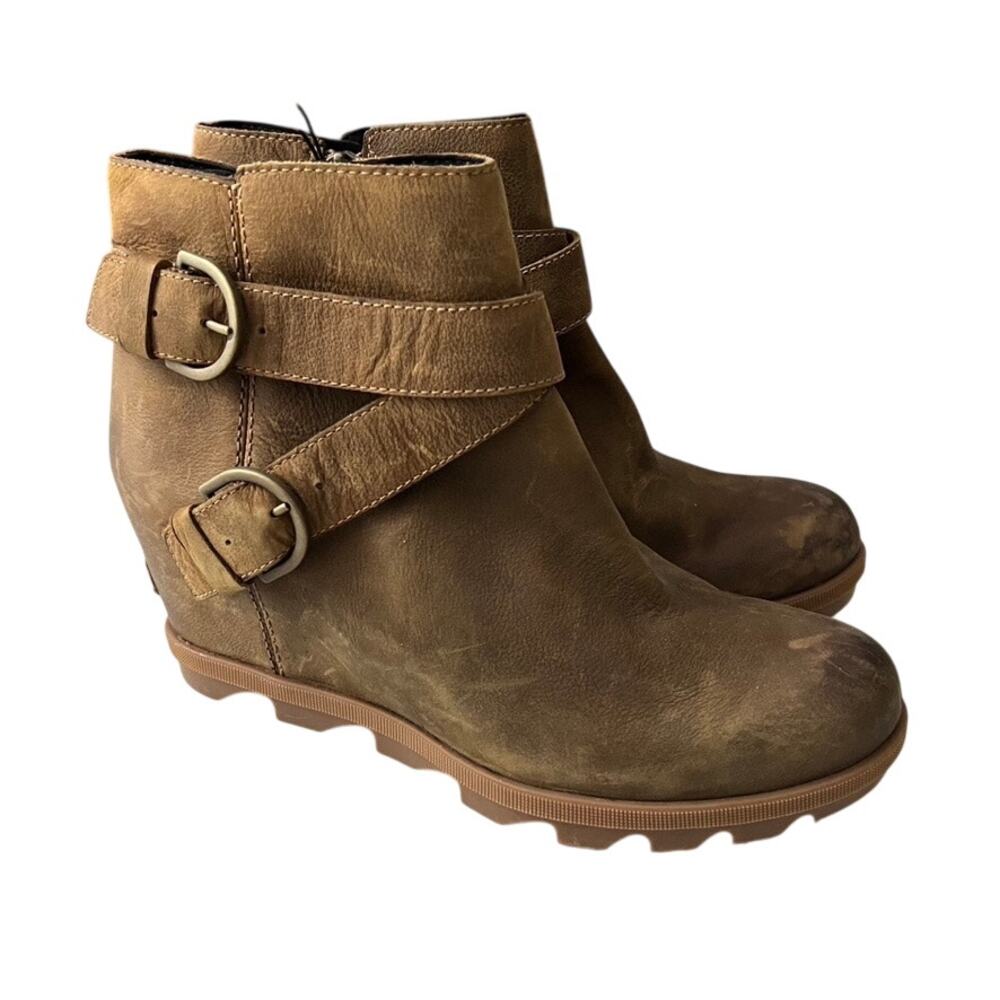Sorel Women's Joan of Arctic Wedge II Buckle Boots Women Size 11